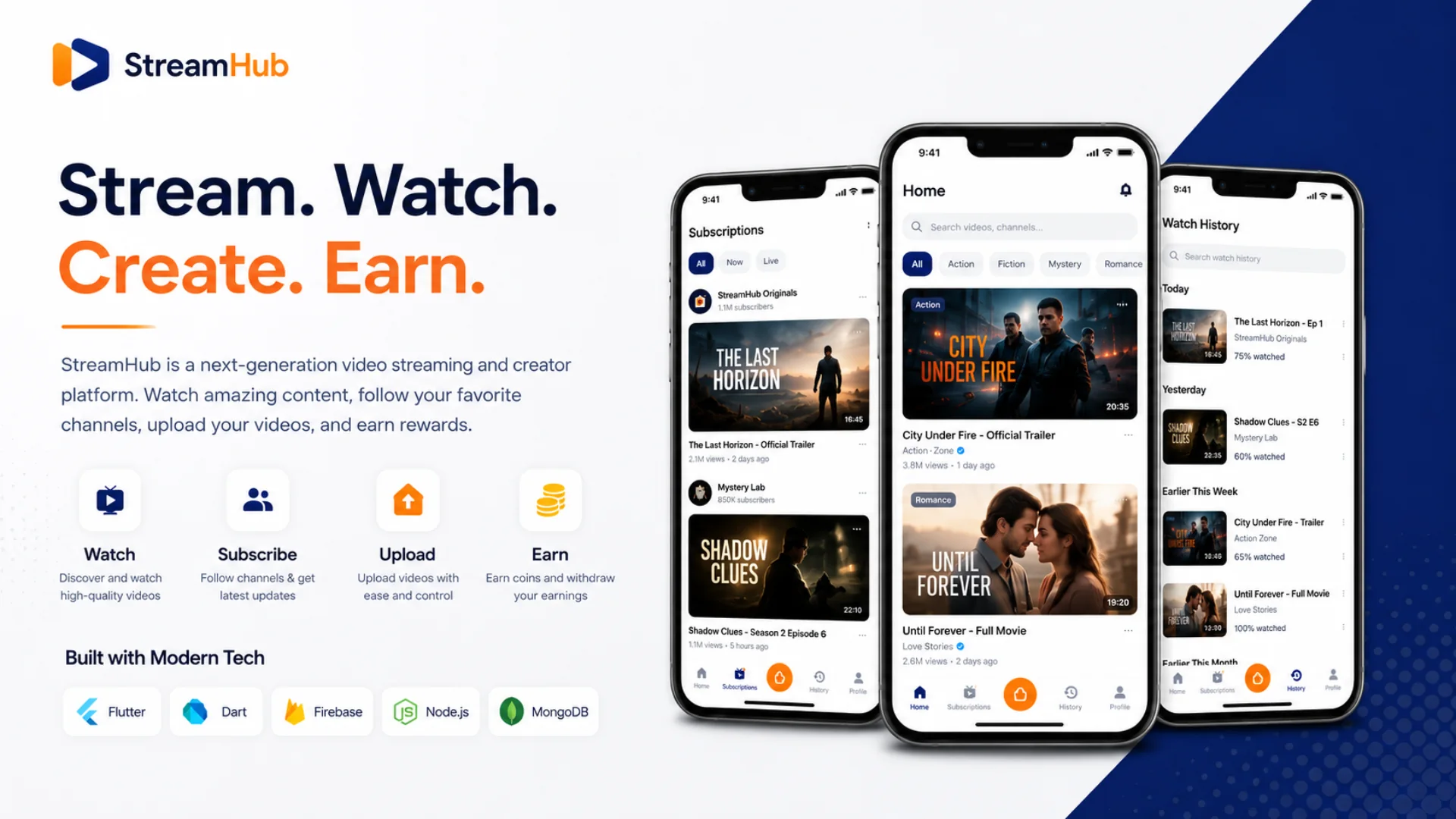 StreamHub app visual 1 of 6
