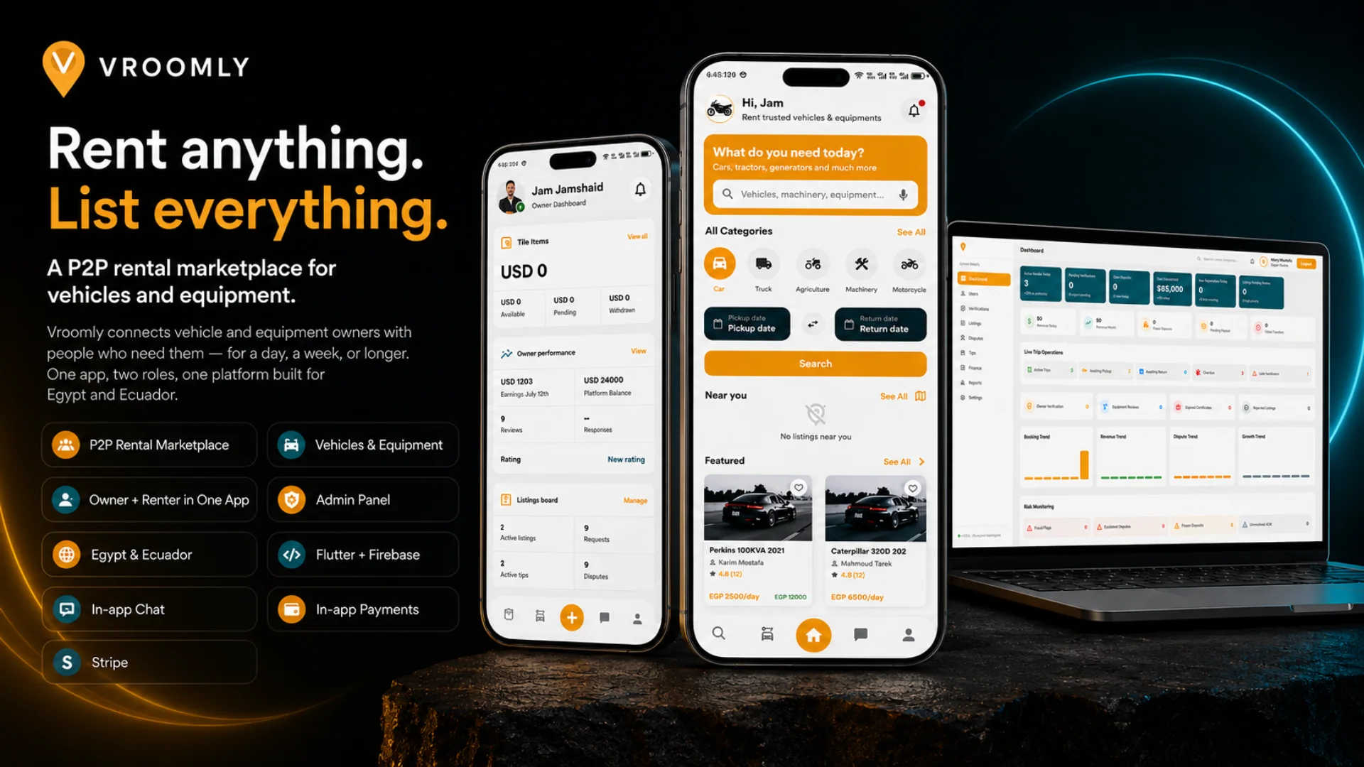 Vroomly app visual 1 of 9